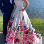 Sherri Hill Floral Gown Photo 0