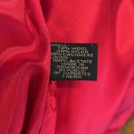 EXPRESS Womens Cashmere/Wool Red Blazer Jacket large Photo 4