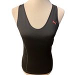 Puma Sport Lifestyle Exercise Top w/ Built in Bra Black Size Medium-EUC Photo 10
