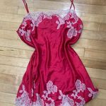 Victoria's Secret Vintage Y2K Victoria’s Secret Lace Slip Dress Size XL Red Photo 0