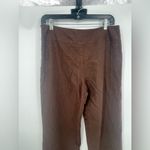 Cato  Brown‎ Dress Pants Size 8 Career Pleated High Rise Wide Leg Photo 4
