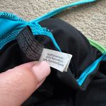 a.n.a  Black Tankini Top Swimwear Women’s Plus Size 16W Halter Top Style Ties Photo 8