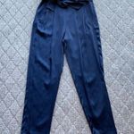 CeCe  polyester high waisted navy blue pant wedding guest date night church Photo 0