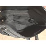 Botkier New York Black Nylon Faux Leather Trim Backpack Purse Bag Photo 3