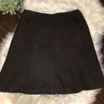 Chadwick's  brown classic wool skirt sz 16 Photo 0