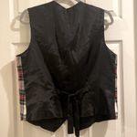 Vintage Wool Plaid Vest Size L Photo 3