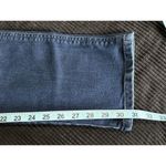 Kuhl Slightly Skinny Dark Wash Denim Jeans Low Rise Size 8R Zip Logo Photo 6