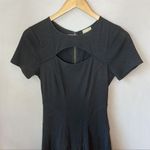 Anthropologie Tracy Reese Black Fit & Flare Dress Photo 2