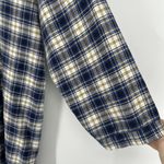 Vintage Warner Bros Tazmanian Devil Taz Flannel Nightgown Blue Plaid Siz… Size L Photo 3