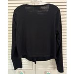 Grace Karin  Black Open‎ Cardigan Button Close Long Sleeve Size XL Photo 4