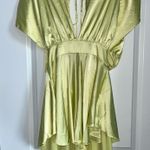Boutique  silk yellow romper Photo 5