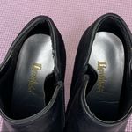 Limelight Alva Heeled Ankle Boots Black 7 Gold Zipper Photo 7