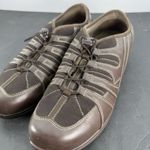 Drew  Women Brown Leather Active Sport Running Athletic Lace Up Shoes Size 11.5 M Photo 6