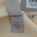 Negative Underwear Waffle Knit Pullover in Cream, Size X Photo 6