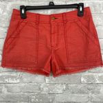 Free People Coral Slub Sateen Utility Shorts Photo 1