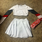 Cheerleader Costume White Size M Photo 0