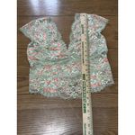 Free People  Lace Bralette‎ Floral Sz Medium Colorful Lightweight Sexy Loungewear Photo 3