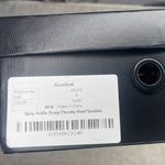 Women's Sandals Strappy Open Toe Kitten Heel Ankle Strap Dress Party Shoes Sz 9 Gold Photo 2