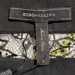 BCBGMAXAZRIA BCBGMAXAZARIA women’s size small black v-neck ERID blouse sheer crochet lace nwt Photo 8