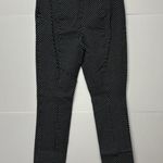 Anthropologie By Black and White Patterned The Essential Slim Trouser Pants Photo 2