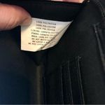 Elegant Faux Velvet Back Crossbody Evening Purse Black Photo 8