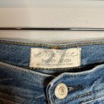 Free People We the Free destroyed distressed straight jeans Photo 2
