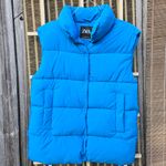 ZARA NEW  Water Resistant Oversized Puffer Vest. Blue size XS-S Photo 1
