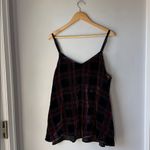 Torrid NWT  Plus Size Plaid Velvet Swing Tank
Cami Top Holiday Christmas Photo 4
