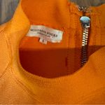 Mistress Rocks Orange Short Sleeve Crop Top with Eyelet Lace Side Detail Size L Photo 2