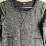 Lululemon Exhalation Pullover Heathered Grey / Black size 4 Photo 11