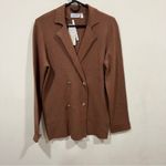 RD Style NWT  Sweater Knit Blazer anthropologie size small brown Photo 10