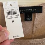 Ann Taylor Women's Owl Graphic Top - Tan Photo 1