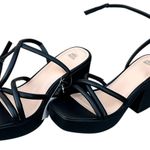 Wild Fable  Chunky Block High Heel Sandals Ankle Strap Memory Foam Size 11 NWT Photo 3