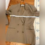 Christian Dior  Vintage double-breasted blazer tan/beige Size 6 RESERVED Photo 3
