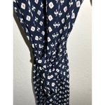 NWOT Whistles‎ Dark Blue Printed Dress Size 4 Photo 1