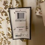 B Darlin NWT Gold Sequin & Ivory dress Photo 1