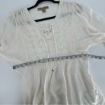 Nine West Vintage America Jean Ivory Boho Keena Dress Womens Size Medium 2010 Photo 11