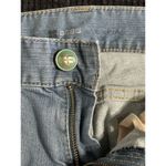 BCBGMAXAZRIA Denim Jeans Zipper Detail Size 26 Womens Mid Rise Light Wash Logo Photo 6