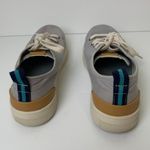 Toms  Gray & White TRVL LITE Low Canvas Sneaker Photo 2