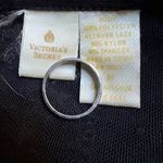 Victoria's Secret Vtg gold label black floral satin bustier corset top medium Photo 3