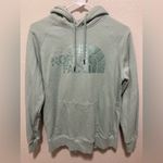 The North Face Women’s Mint Green Graphic Hoodie Size Medium Photo 0