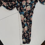 Torrid Floral Crepe De Chine Long Sleeve Button Up Midi Shirt Dress 3X Pockets Photo 9