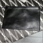 Balenciaga New Authentic  Black Monogram Leather Bag Shopper Tote Photo 6