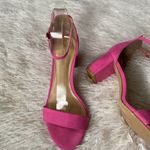 New hot pink strap sandals, size 6.5 Photo 4