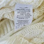 Boutique NEW Cream Cable Knit Sweater Photo 10