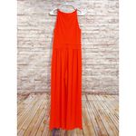 Ivanka Trump Orange Sleeveless Wide Leg Jumpsuit Size 8 NWT Photo 1
