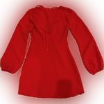 ALC Frank NWOT A.L.C. Womens Leslie Red Cut-Out Plunge Party Mini Dress sz 4 Photo 6