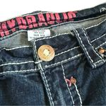 Hydraulic Retro  Low Rise Embroidered Capri Denim Jeans Size 7/8 Photo 7