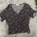 Paper Crane  Multicolor Floral Blouse Photo 0