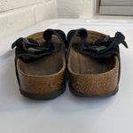 Birkenstock Sandals EU 35 W4 Classic Black Suede Comfort Slip-On Shoes Photo 4